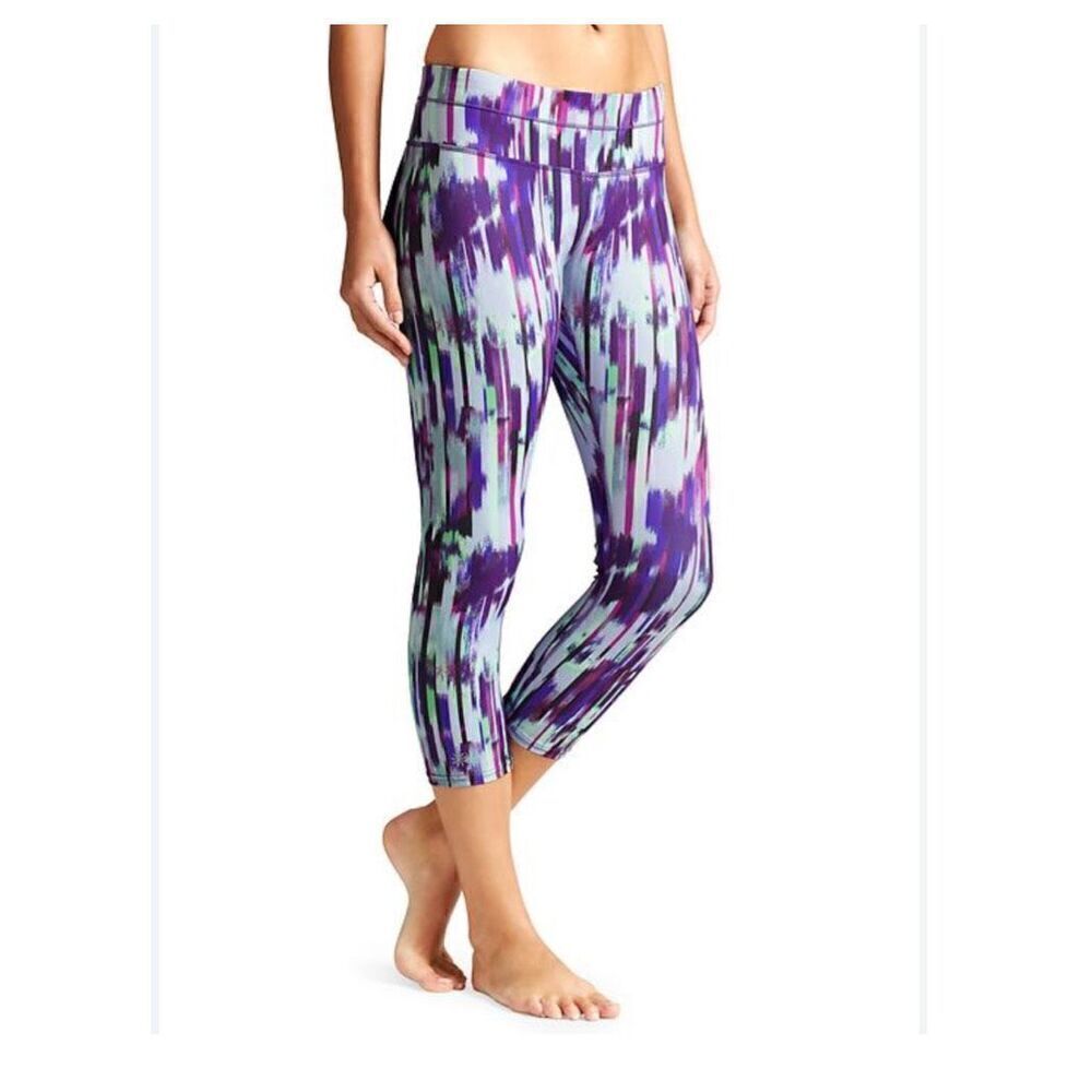 Athleta hailstorm capri size small